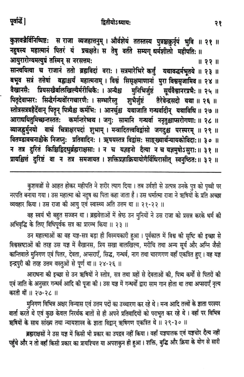 Vayu Mahapuranam 2 vols.